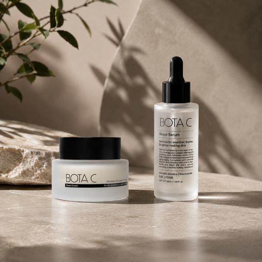Bota C Brightening Serum & Reset Cream Duo