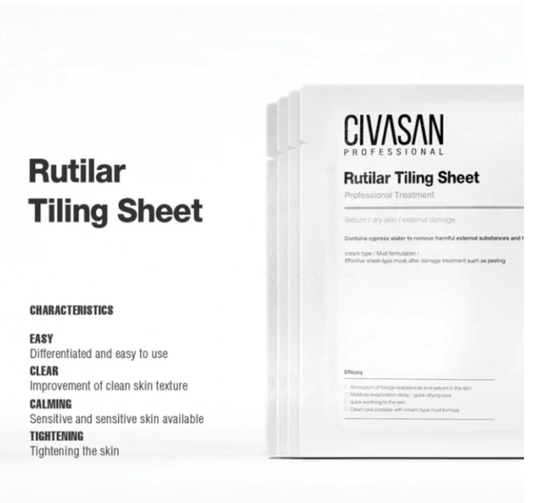 CIVASAN One-Step Clay Sheet for Pores and Lift