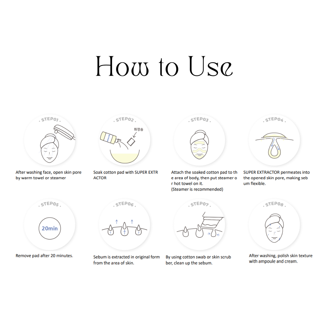 Super Extractor - Pore and Sebum cleanser 350ml / 950ml