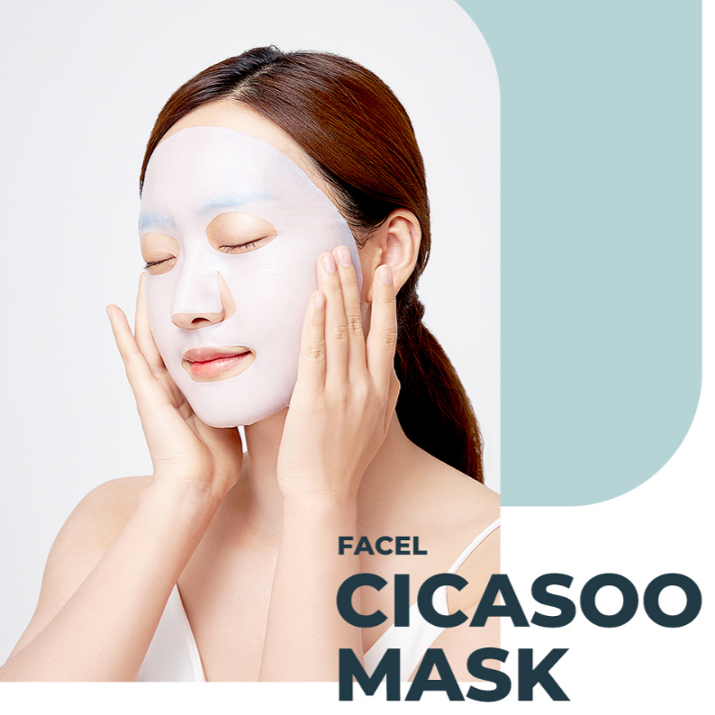 FACEL Cicasoo Soothing & Hydrating Facial mask (1 box)
