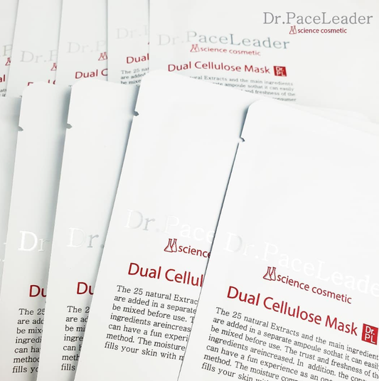 Dr. PaceLeader Dual Cellulose Mask (1 Box)