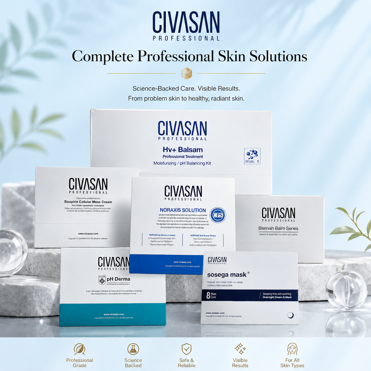 CIVASAN 6 Travel Sample pack