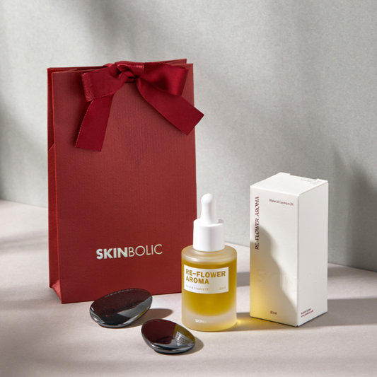 Korean Reflower Aroma Oil with Idio Magnetic Gua Sha Tool