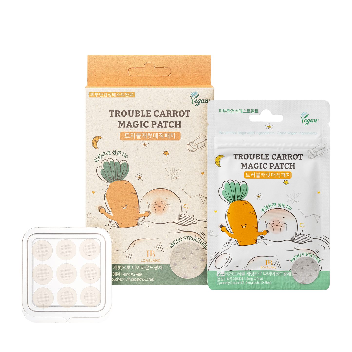 LOABLANC Trouble Carrot Magic Patch