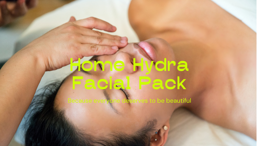 home hydra facial pack healing by j